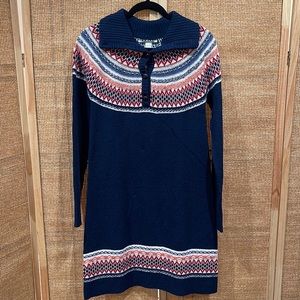 Lucky Brand sweater dress- size medium
